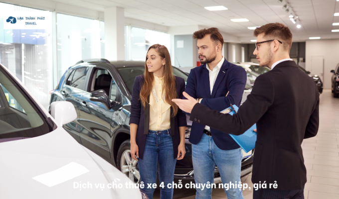 Dịch vụ cho thuê xe 4 chỗ chuyên nghiệp, giá rẻ